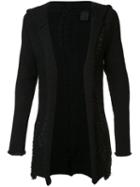 10sei0otto Detailed Hooded Cardigan