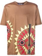 Junya Watanabe Comme Des Garçons Man Mask Print T-shirt