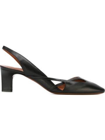 David Beauciel Low-heel 'annabelle' Pumps - Black