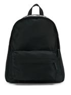 Emporio Armani Logo Print Backpack - Black