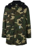Carhartt Camouflage Print Parka, Men's, Size: Xl, Green, Cotton/nylon/polyester