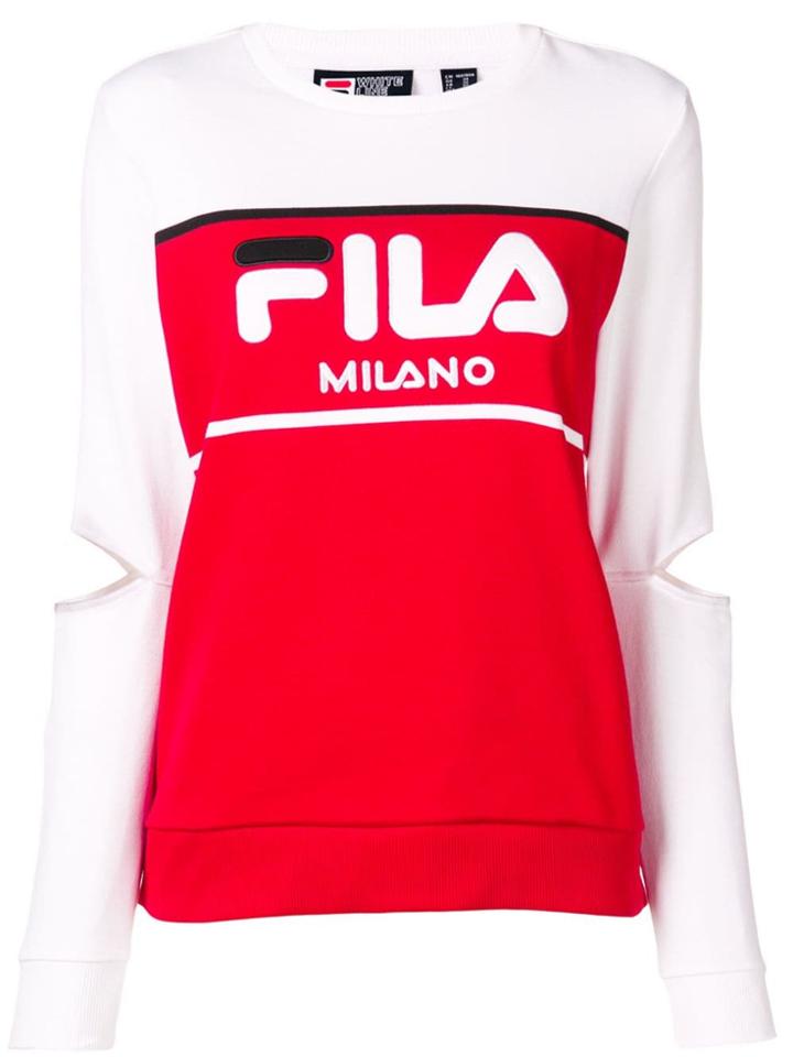 Fila Logo Sweater - Red