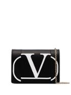 Valentino Valentino Garavani Vlogo Chain Pouch - Black