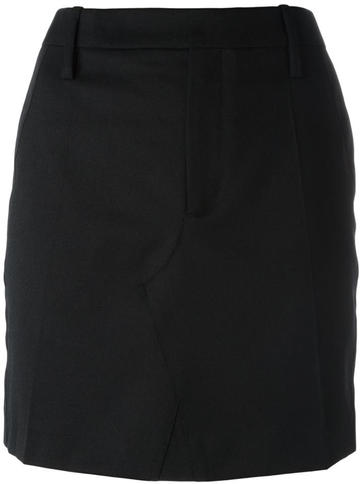 A.f.vandevorst 'shop' Skirt, Women's, Size: 40, Black, Spandex/elastane/virgin Wool
