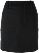 A.f.vandevorst 'shop' Skirt, Women's, Size: 40, Black, Spandex/elastane/virgin Wool