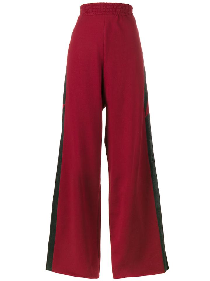 Golden Goose Deluxe Brand Star Stripe Baggy Track Pants - Red