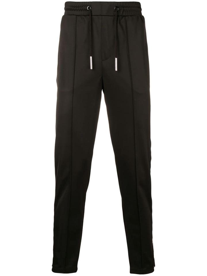 John Richmond Side Print Track Pants - Black