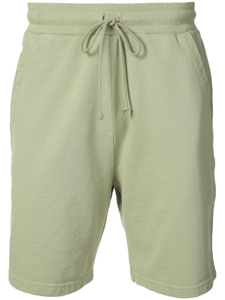John Elliott - Terry Track Shorts - Men - Cotton - M, Green, Cotton