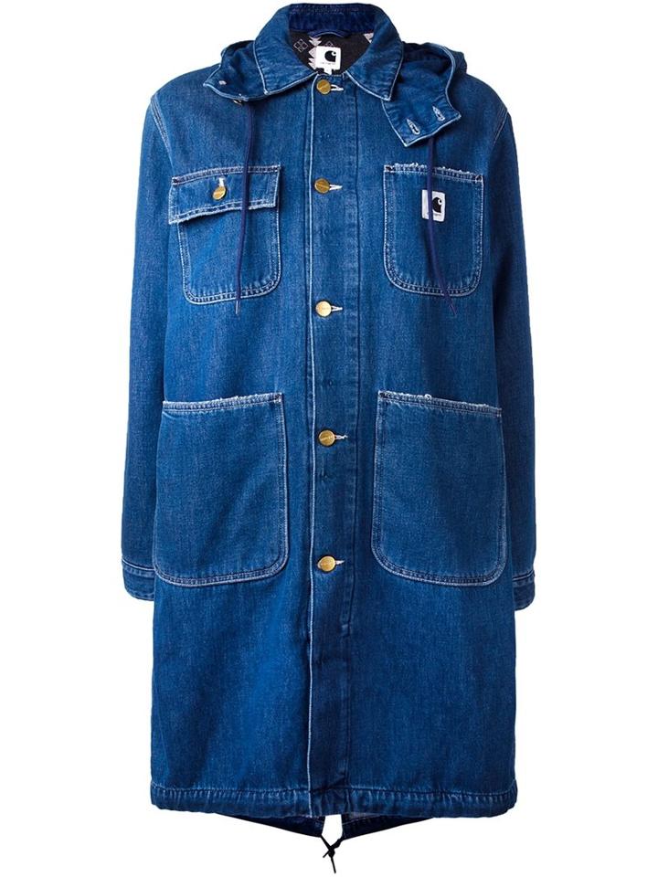 Carhartt 'jennie' Jacket, Women's, Size: Small, Blue, Cotton/acrylic/polyester/wool