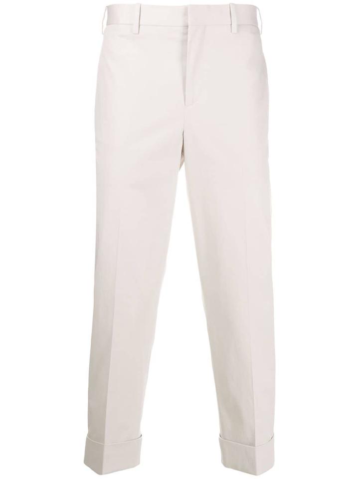 Neil Barrett Tailored Cropped Chinos - Grey