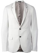 Lanvin Contrast Trim Blazer - Grey