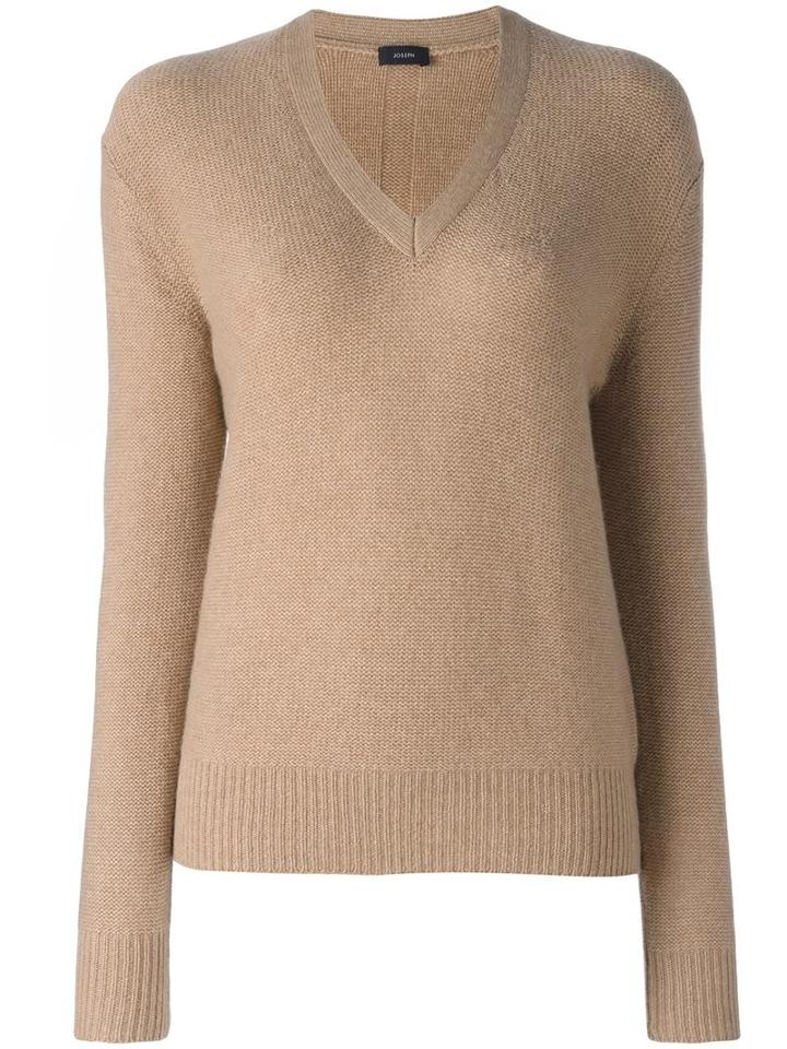 Joseph V Neck Jumper, Women's, Size: Small, Nude/neutrals, Cashmere