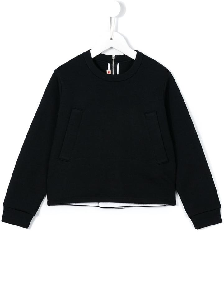 Marni Kids Zipped Sweatshirt, Girl's, Size: 10 Yrs, Blue