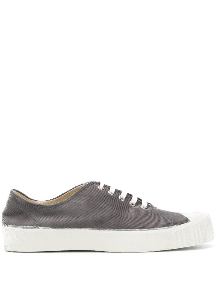 Comme Des Garçons Shirt Corduroy Baseball Sneakers - Grey