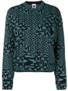 M Missoni Black Patterned Sweater