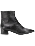 Fabio Rusconi Pointed Ankle Boots - Black