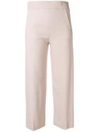 Ql2 Cropped Trousers - Nude & Neutrals