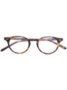 Epos Round Frame Glasses - Brown
