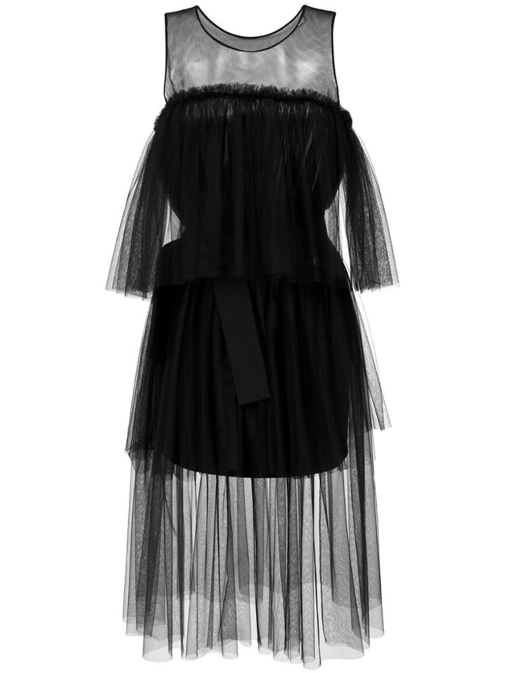 Gloria Coelho Ballerina Tulle Dress - Black