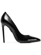 Off-white Black For Walking 110 Leather Pumps