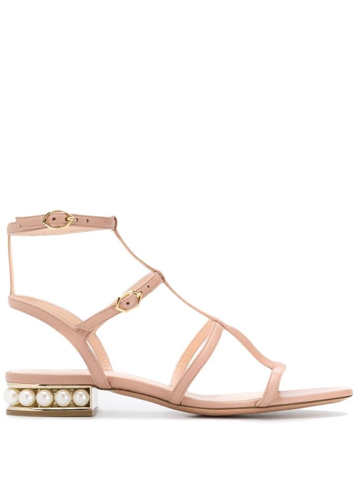 Nicholas Kirkwood Casati Gladiator Sandals - Neutrals