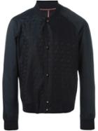 Ps By Paul Smith Palm Tree Jacquard Bomber Jacket