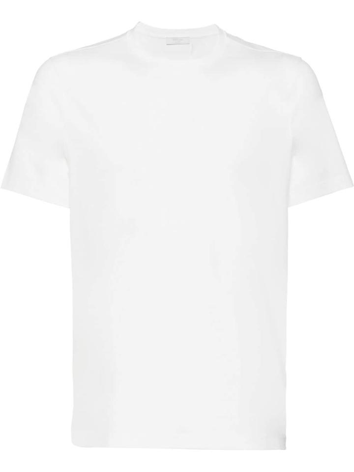 Prada Crew Neck T-shirt - Yellow & Orange