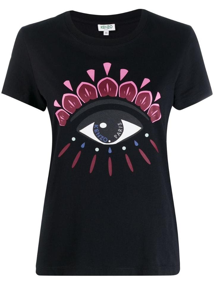 Kenzo Icon Eye Print T-shirt - Black