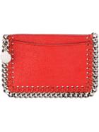 Stella Mccartney 'falabella' Card Holder - Red