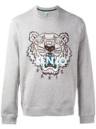 Kenzo - Tiger Printed Sweatshirt - Men - Cotton - S, Grey, Cotton
