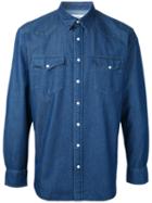 Kent & Curwen - Denim Shirt - Men - Cotton - S, Blue, Cotton