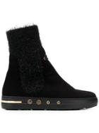 Baldinini Flat Sock Boots - Black