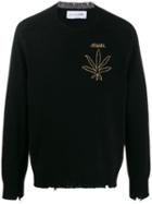 Riccardo Comi Vegan Logo Sweater - Black