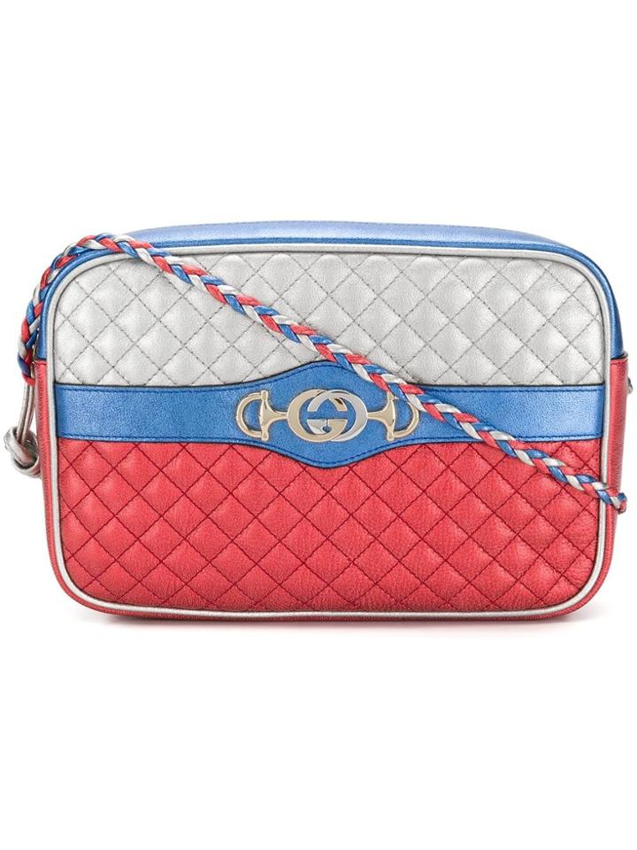 Gucci Matelassé Shoulder Bag - Blue