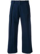 Peter Jensen Pleat Front Trousers - Blue