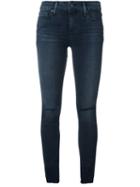 Paige 'kalea' Distressed Skinny Jeans, Women's, Size: 25, Blue, Rayon/cotton/polyester/spandex/elastane