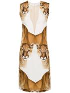 Gloria Coelho Leoa Silk Dress - White