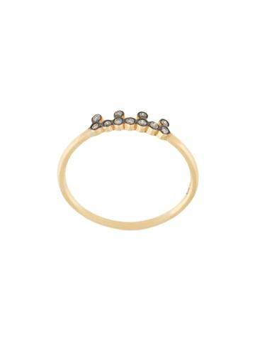 Yannis Sergakis 18kt Black Diamond Ring - Gold