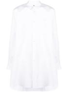 Comme Des Garçons Homme Plus Oversized Side Slit Shirt - White