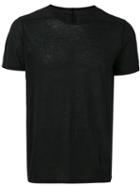 Rick Owens Drkshdw Fitted Crewneck T-shirt, Men's, Size: Small, Black, Cotton