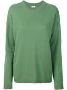 Equipment - Round Neck Cashmere Sweater - Women - Cashmere - Xs, Green, Cashmere