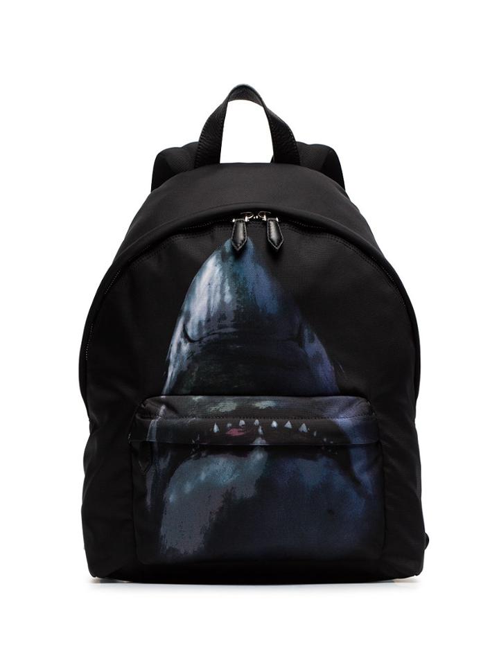 Givenchy Giv Shark Prnt - Black