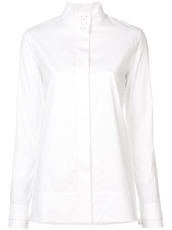 Paco Rabanne Stand Up Collar Shirt - White