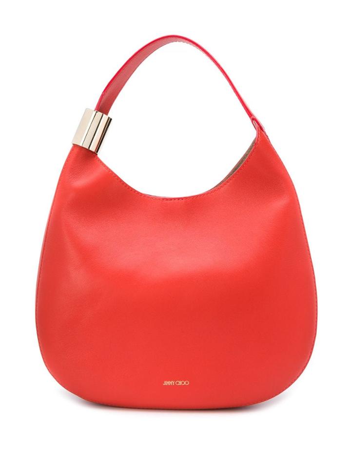 Jimmy Choo Stevie Shoulder Bag - Red