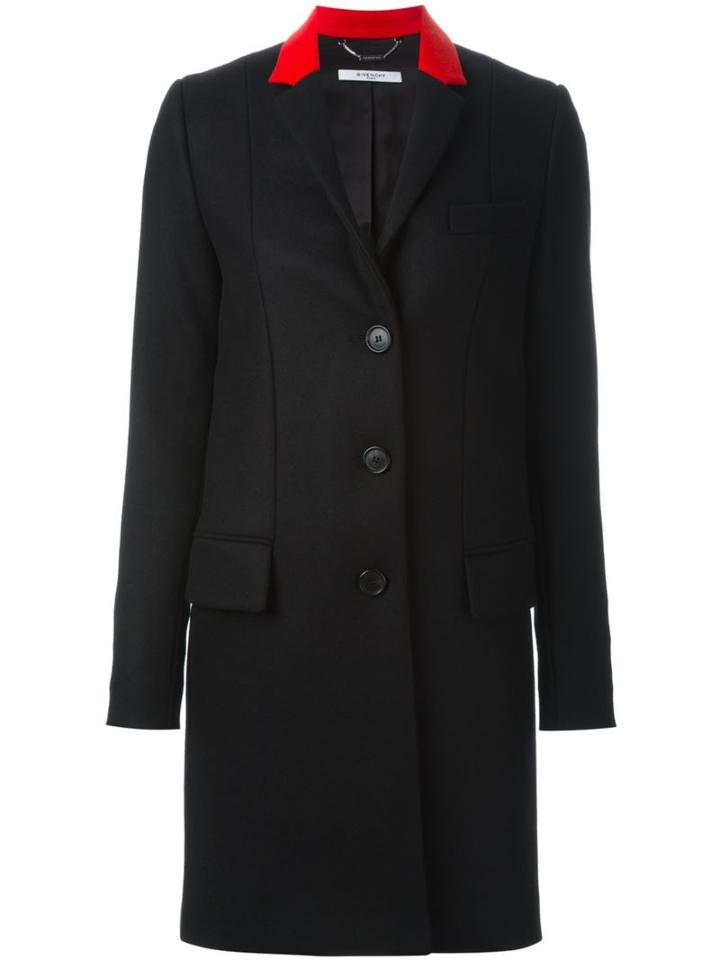 Givenchy Contrast Collar Coat