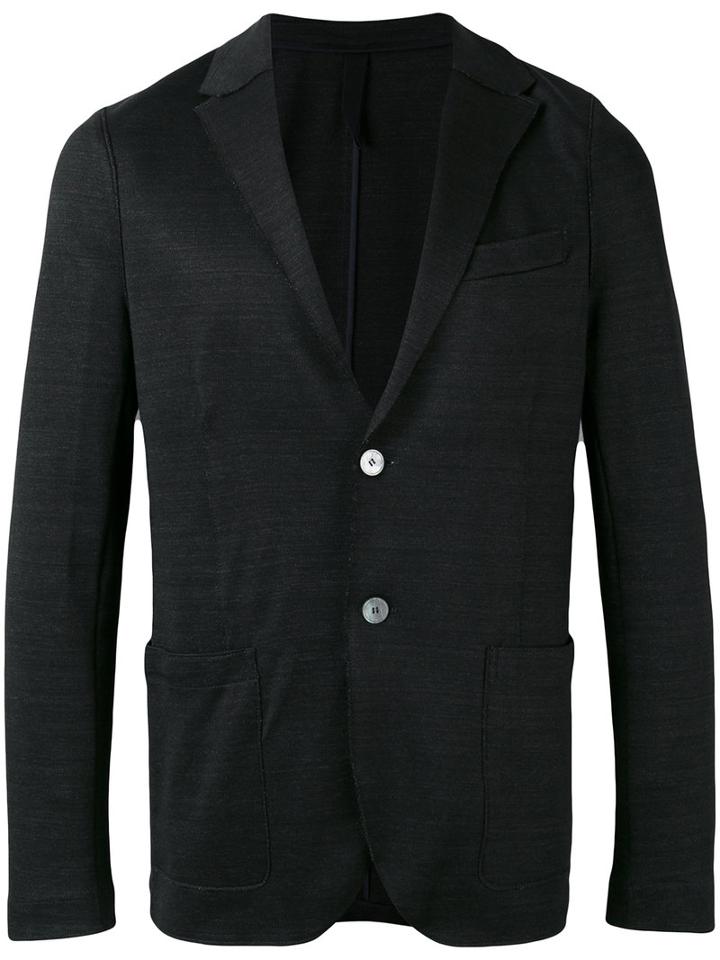 Harris Wharf London - Lightweight Two Button Blazer - Men - Linen/flax/cotton - 54, Grey, Linen/flax/cotton