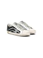Golden Goose Kids Superstar Sneakers - Silver