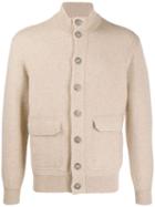 Brunello Cucinelli Button Up Jacket - Neutrals