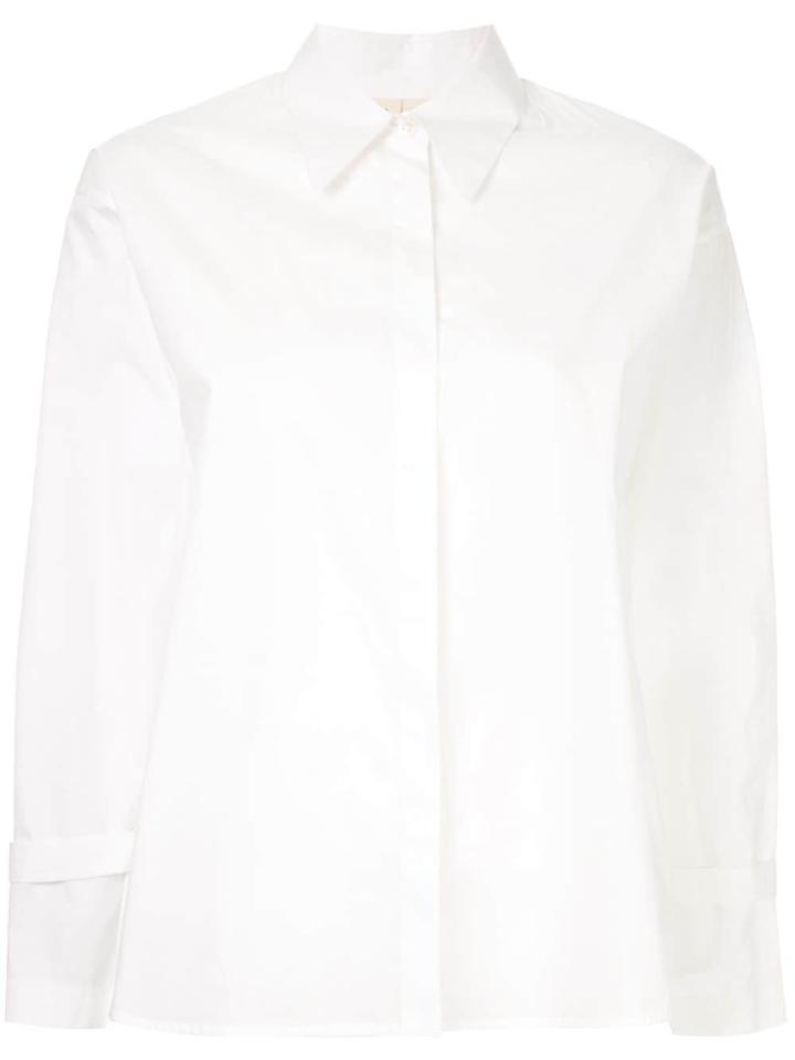 Bodice Studio Plain Fitted Shirt - White