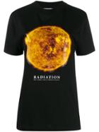 Marine Serre Radiation Planet Print T-shirt - Black
